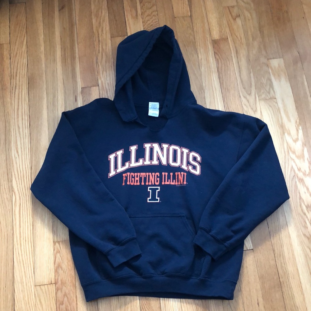 Navy Athletic Hoodie